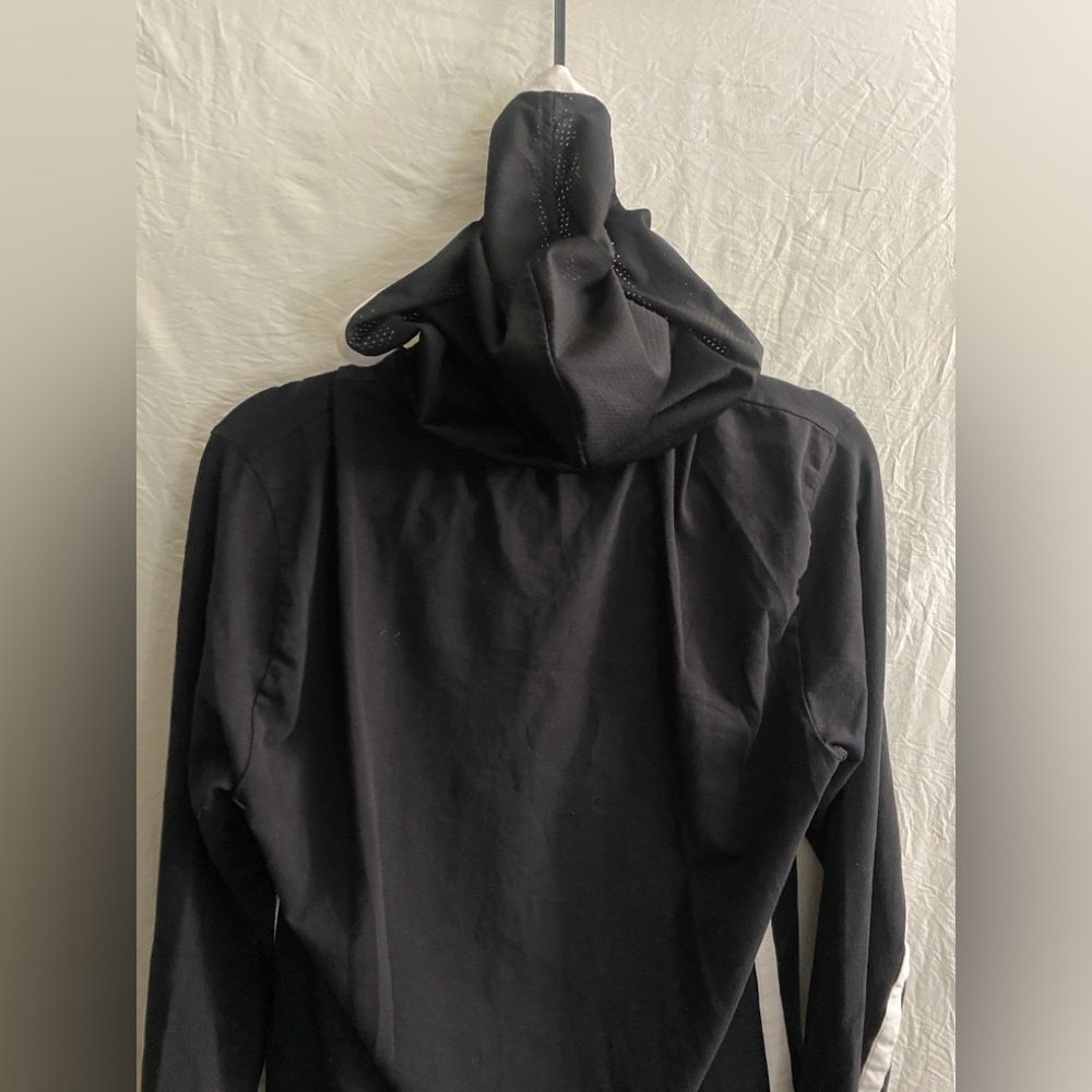 Armani Exchange Black Hoodie with White Accents - Picture 7 of 7